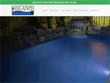 Tablet Screenshot of islandpoolsnj.com